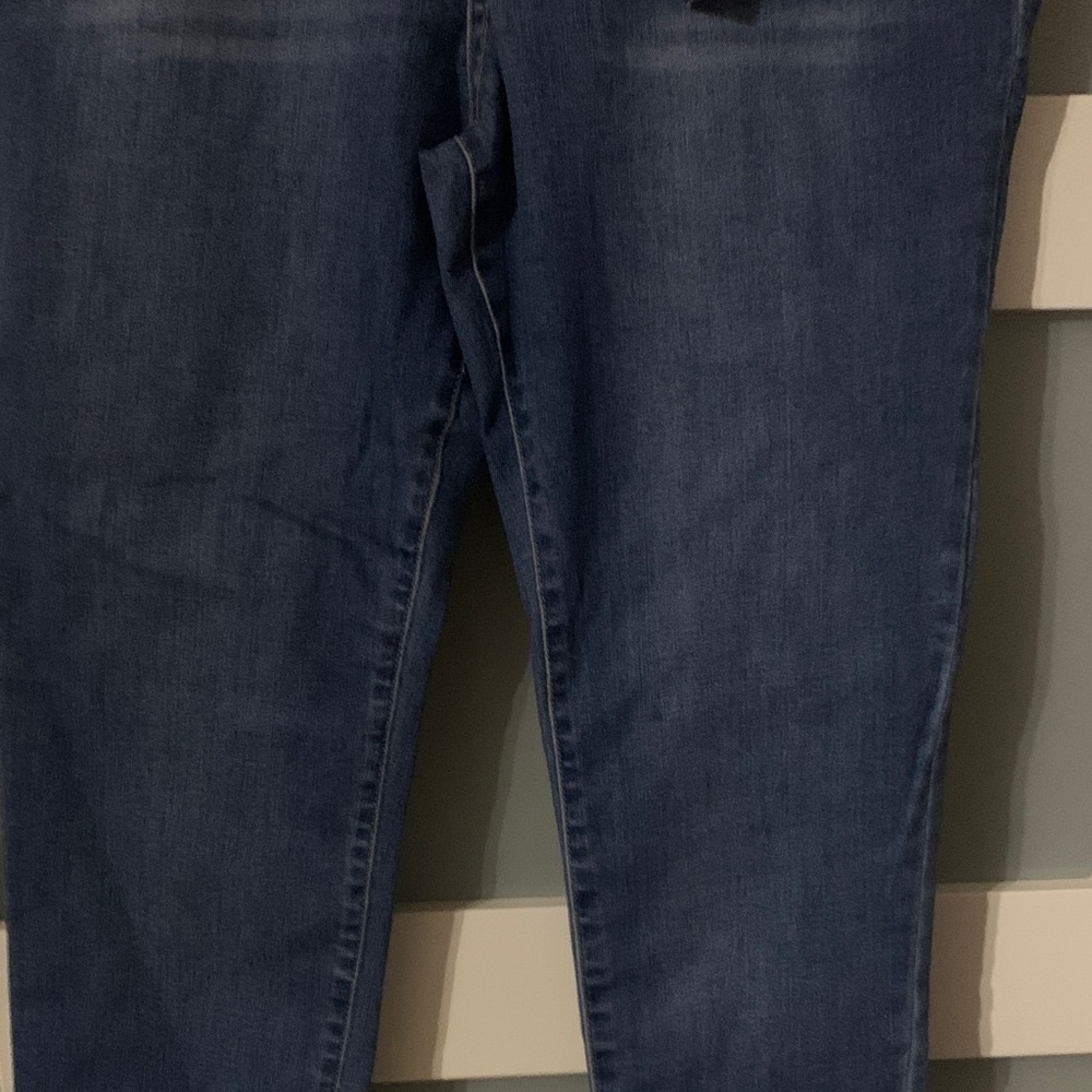 d. jeans Women's Straight Leg Blue Jeans - Picture 3 of 5